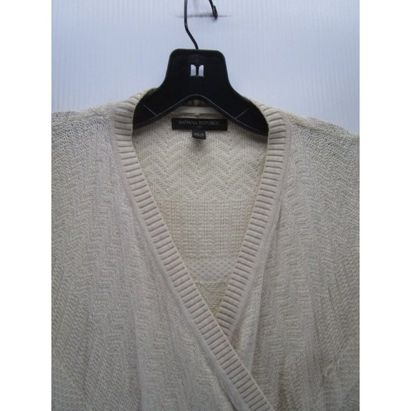 Banana Republic Sweater XS Small Open Vest Wrap Tunic Cardigan Knit - Picture 2 of 9